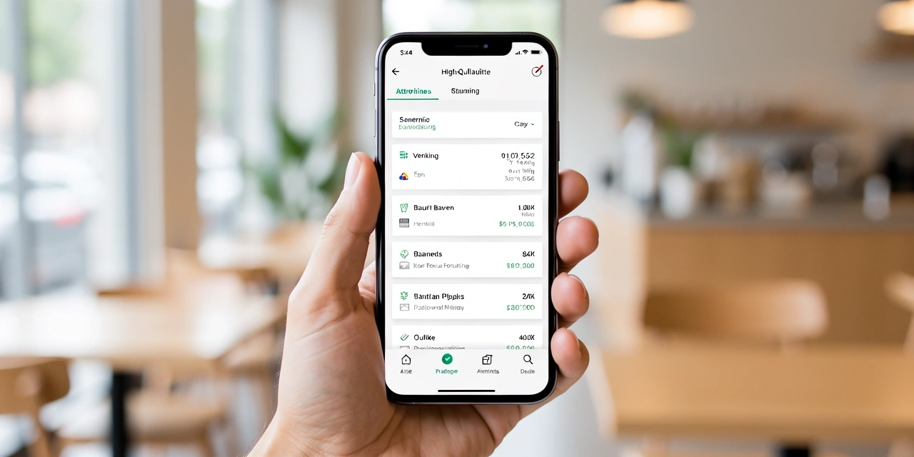 Ent online banking interface